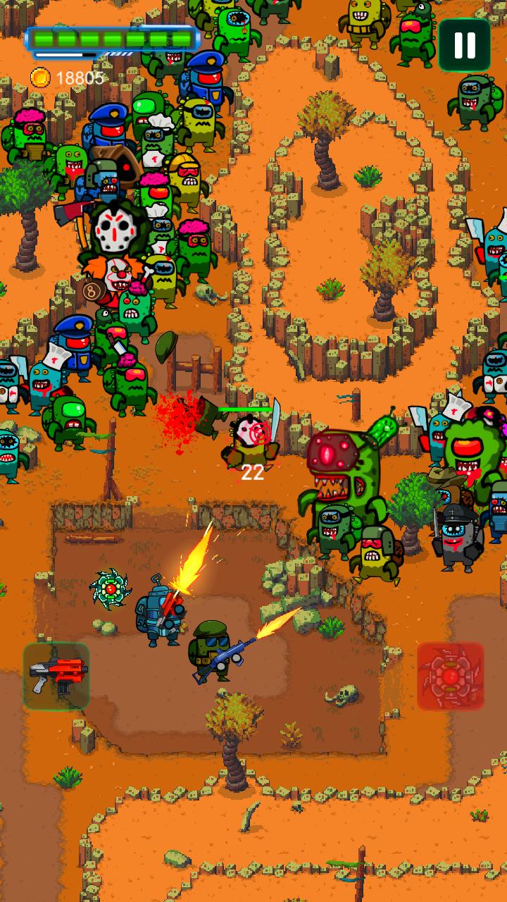 僵尸太空2手机版(Zombie Space II)图4